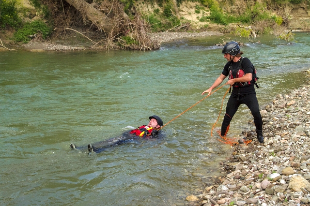Recupero in fiume