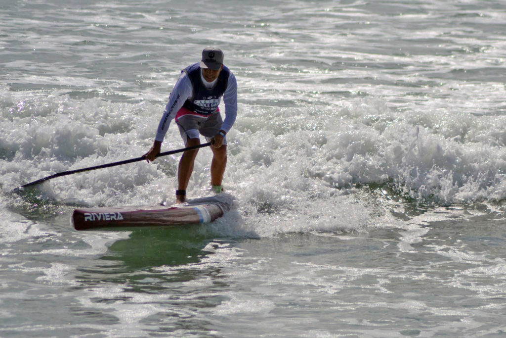 Luigi Reghitto in azione