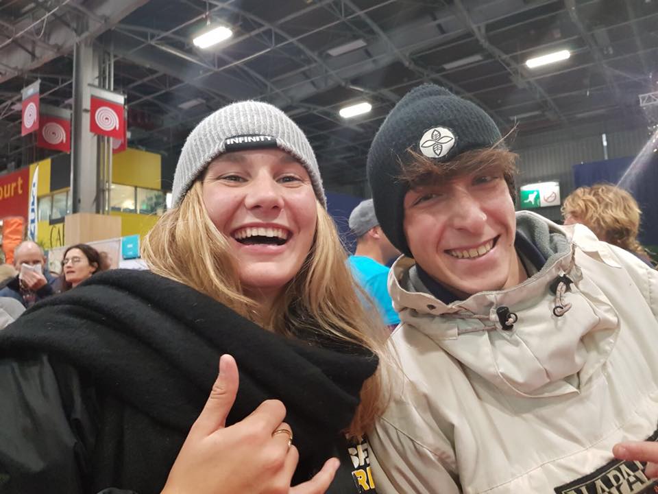 Due giovani suppisti di belle speranze: Riccardo Rossi e Melanie Lafenetre, entrambi vincitori della classifica Junior...