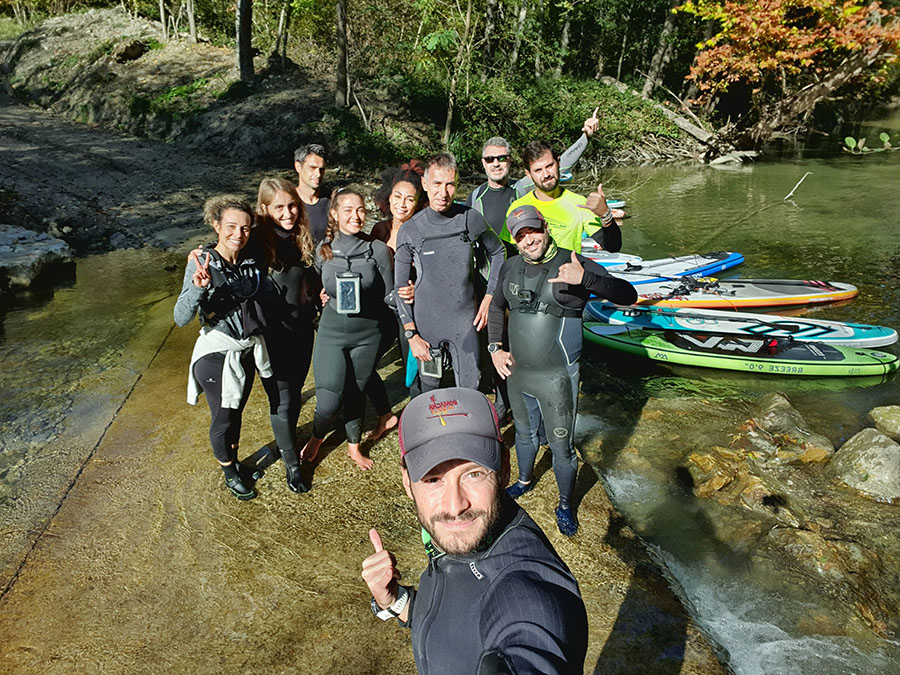 “Slow Sup” Il riflesso nella Natura – Lago di Quarto